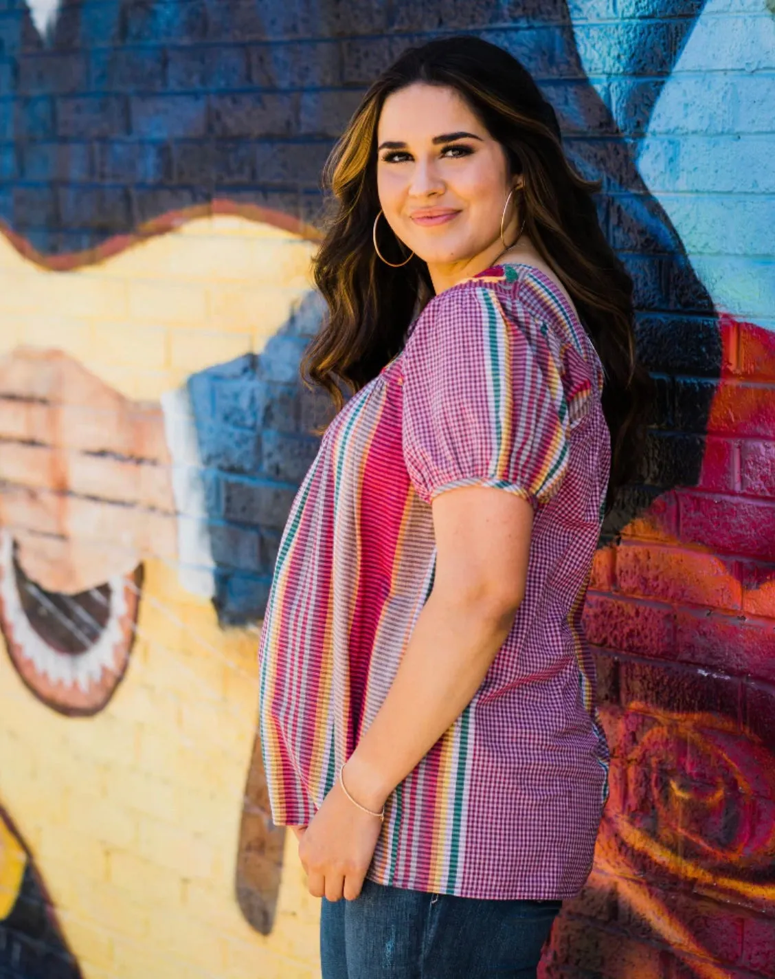 Adelynn Embroidered Top