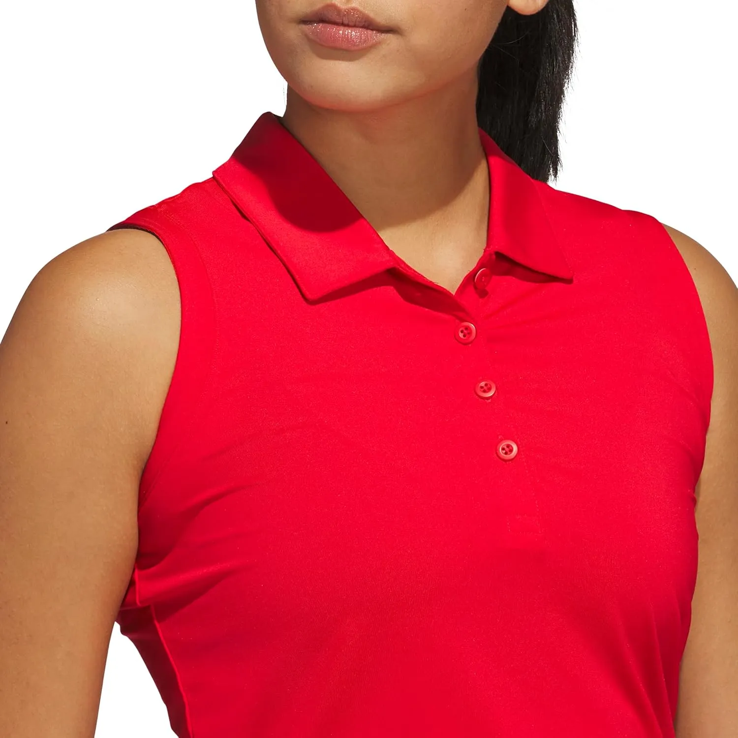 adidas Women's Ultimate365 Solid Sleeveless Polo Shirt