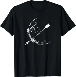 Arrow and Bow Sagittarius Symbol Astrology Zodiac Sign T-Shirt
