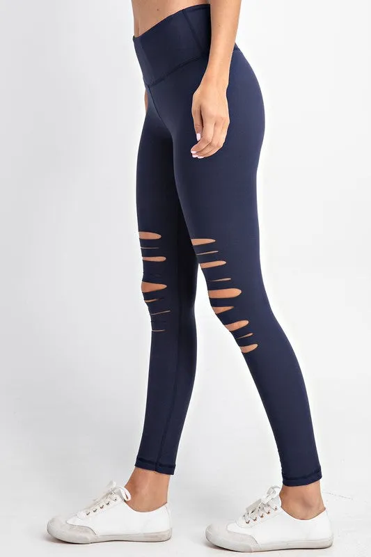 Full-Length Laser Cut Leggings
