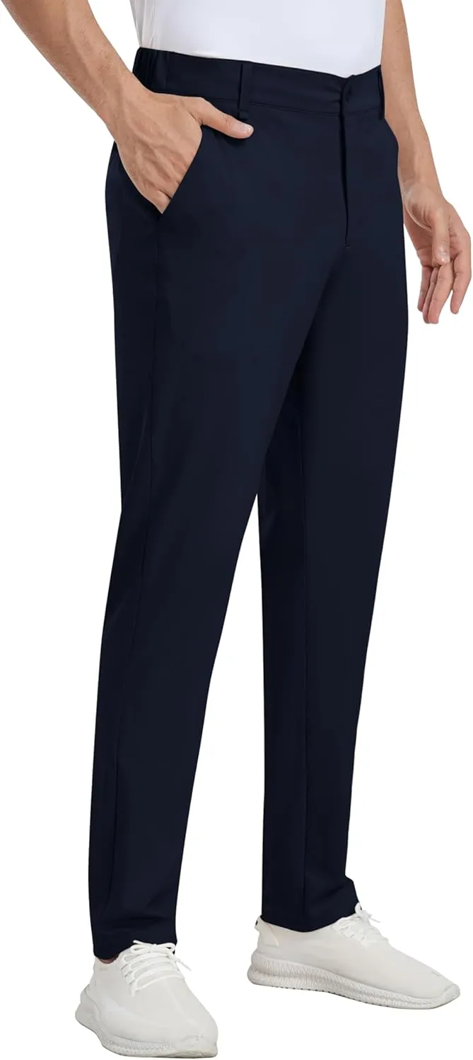 MoFiz Mens Golf Pant Joggers Stretch Pants 30"/32" Quick Dry Comfy Lightweight Casual Athletic Pant Trousers with Pockets