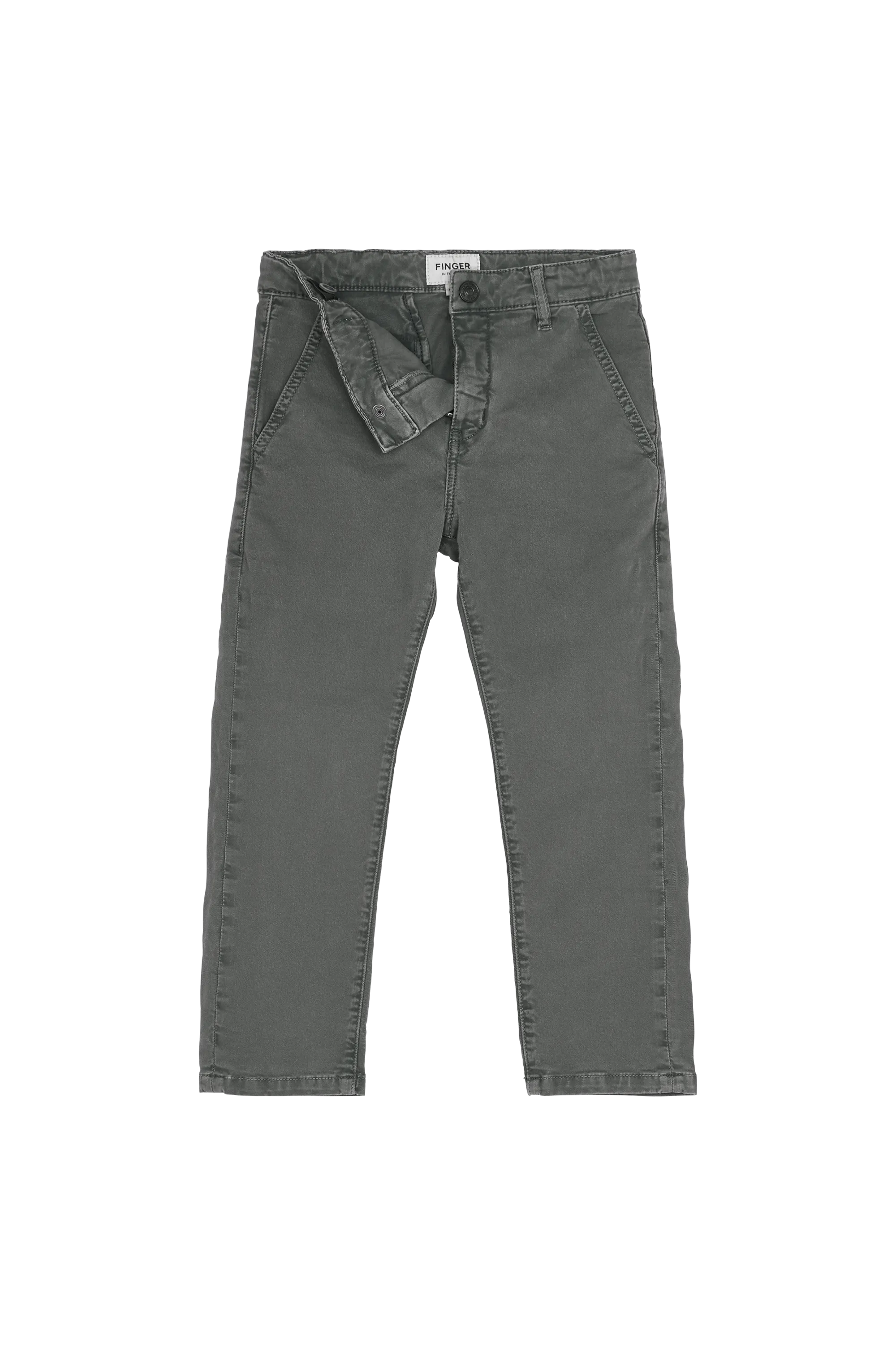 PORTY Ash Black - Chino Fit Pants