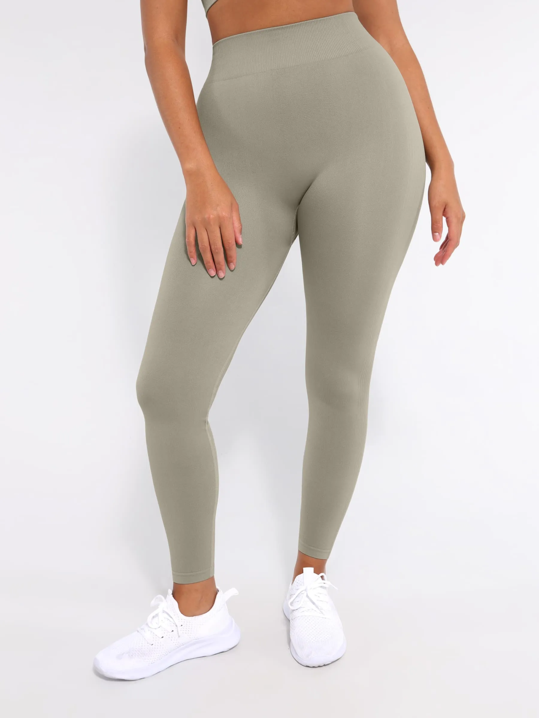Wholesale Seamless High Waisted Leg Shaping Slimming Yoga Legging
