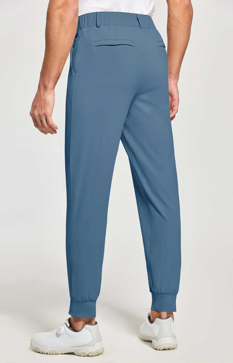 Willit Men's Golf Joggers Stretch Pants with 5 Pockets Slim Fit Sweatpants Work Dress Pants with Belt Loops