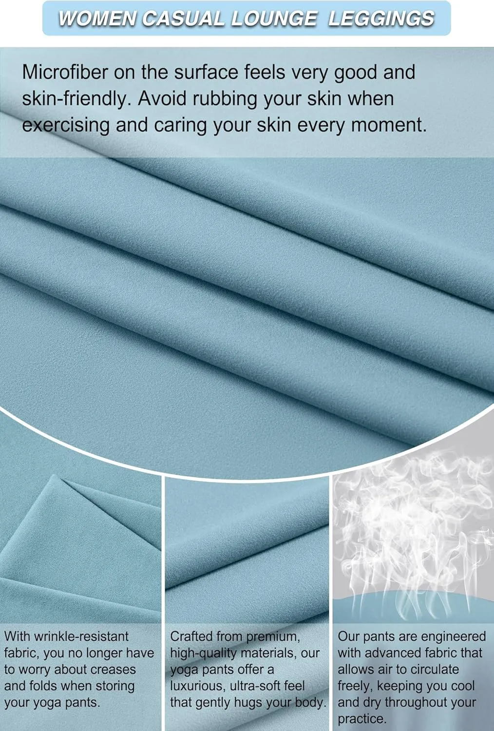 YOYOYOGA Yoga Pants Women Skin Friendly Leggings for Women Yoga Leggings Gym Workout Athletic Yoga Pants with Pockets