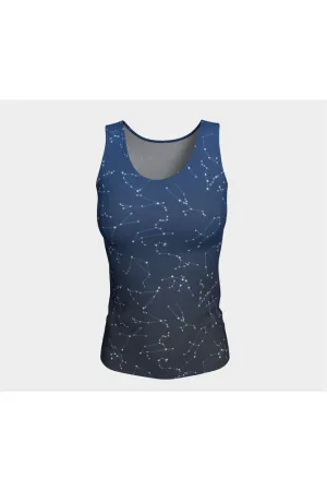 Zodiac Constellation Fitted Tank Top