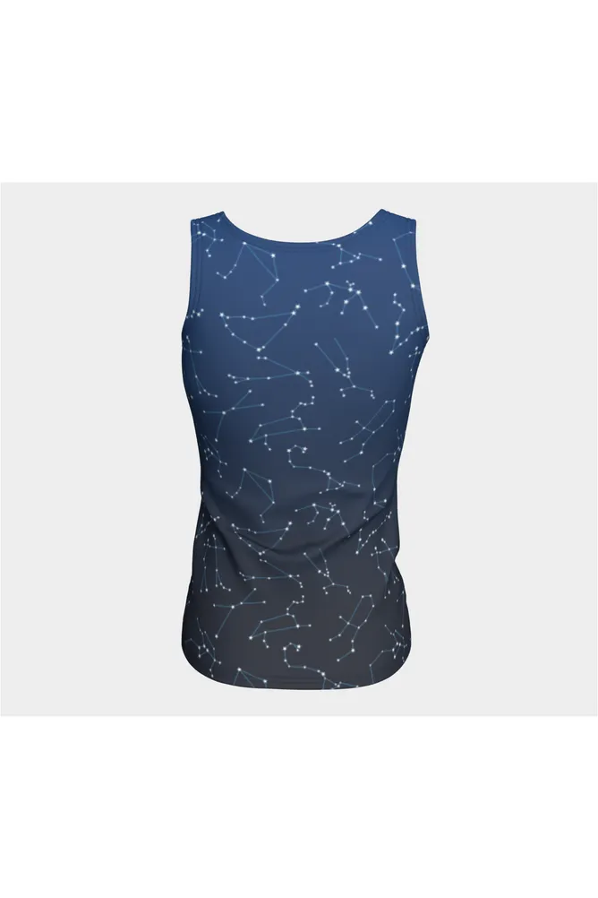 Zodiac Constellation Fitted Tank Top